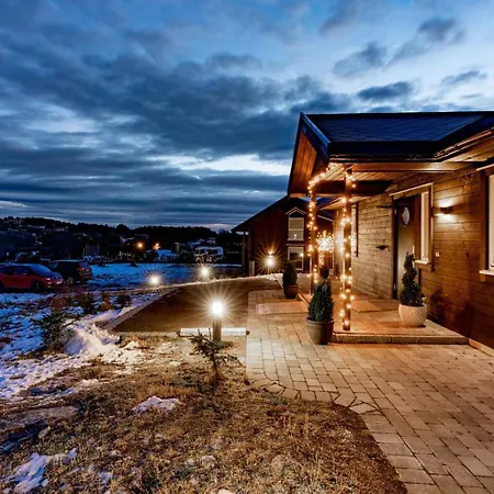 Luxurious Outside Bergen With Jacuzzi Villa